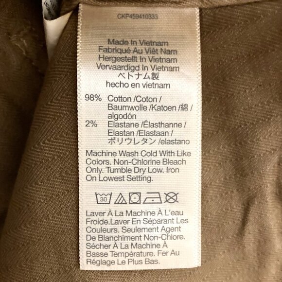 MADEWELL The Perfect Vintage Straight Workwear Utility Pants in Brown - Picture 12 of 13